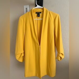 NYCC Women's Bold Yellow Blazer